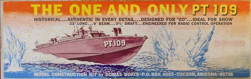 dumas pt 109 model kit